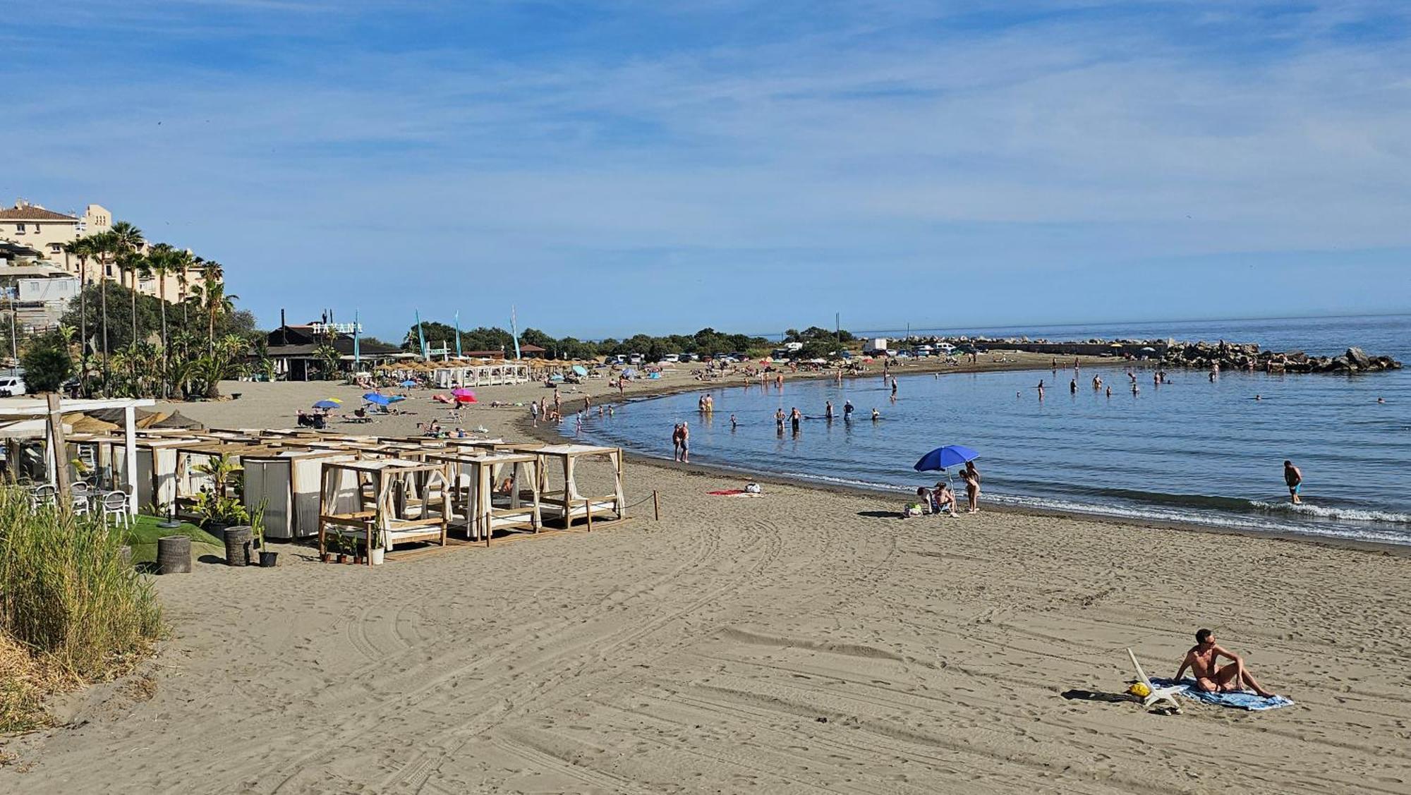 Junto A La Playa Del Cristo Cerca Del Puerto Apartamento Estepona Exterior foto