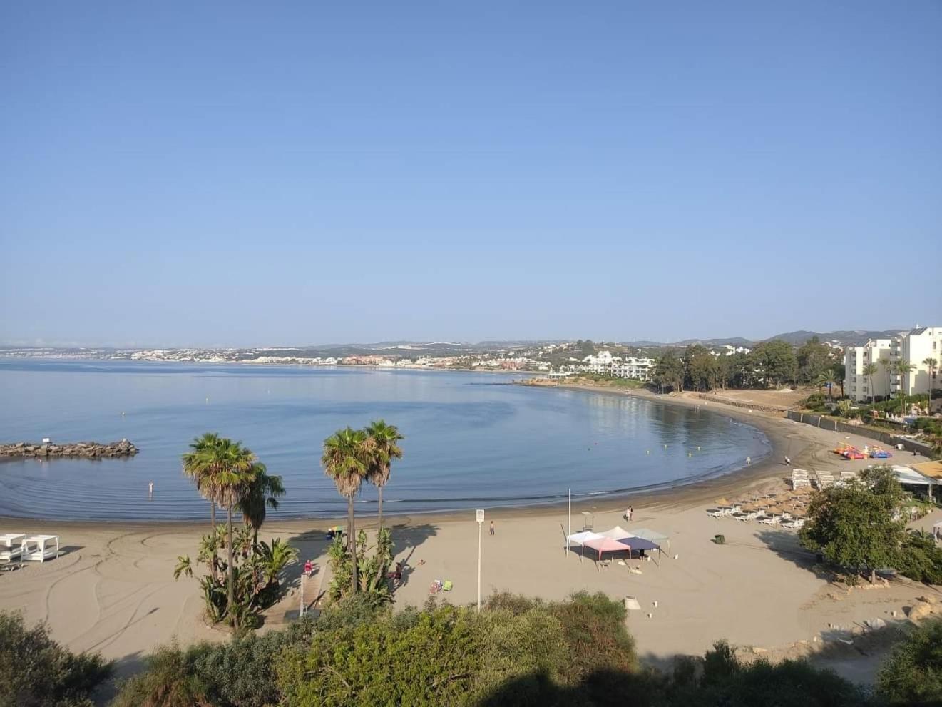 Junto A La Playa Del Cristo Cerca Del Puerto Apartamento Estepona Exterior foto